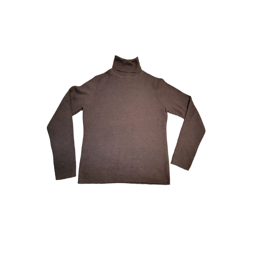Old‎ Navy Womens Brown Turtleneck Wool Blend Sweater Large